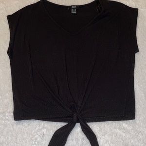 Slouchy black t-shirt